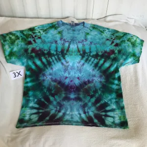 3X Ice Dyed Scrunch Tee