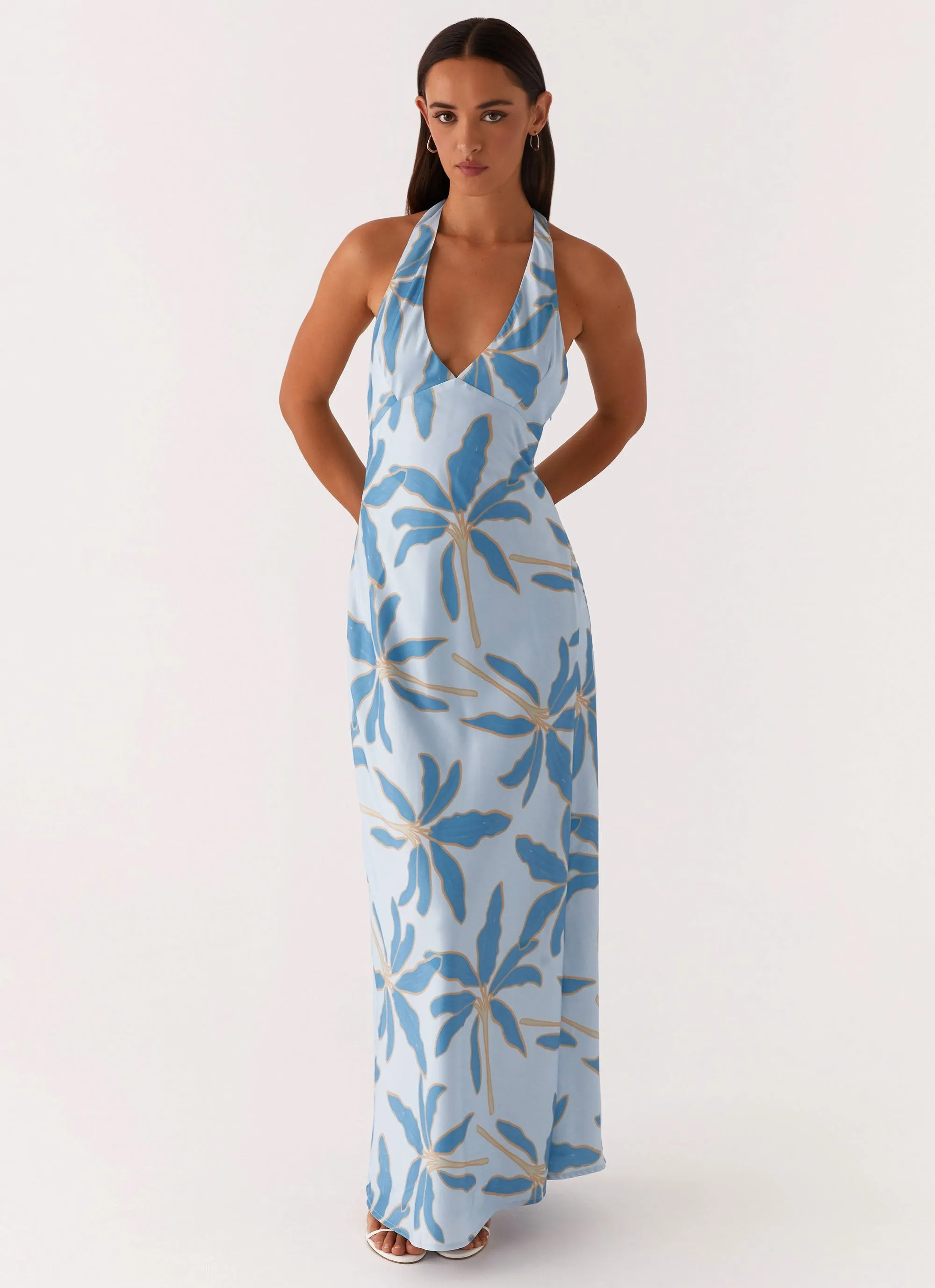 Angie Maxi Dress - Opulent Blue