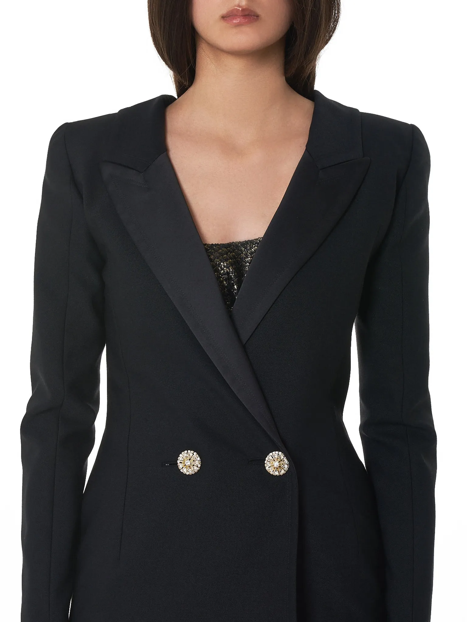 ‘Backforward’ Tailored Jacket (W1660T00011-BLACK)