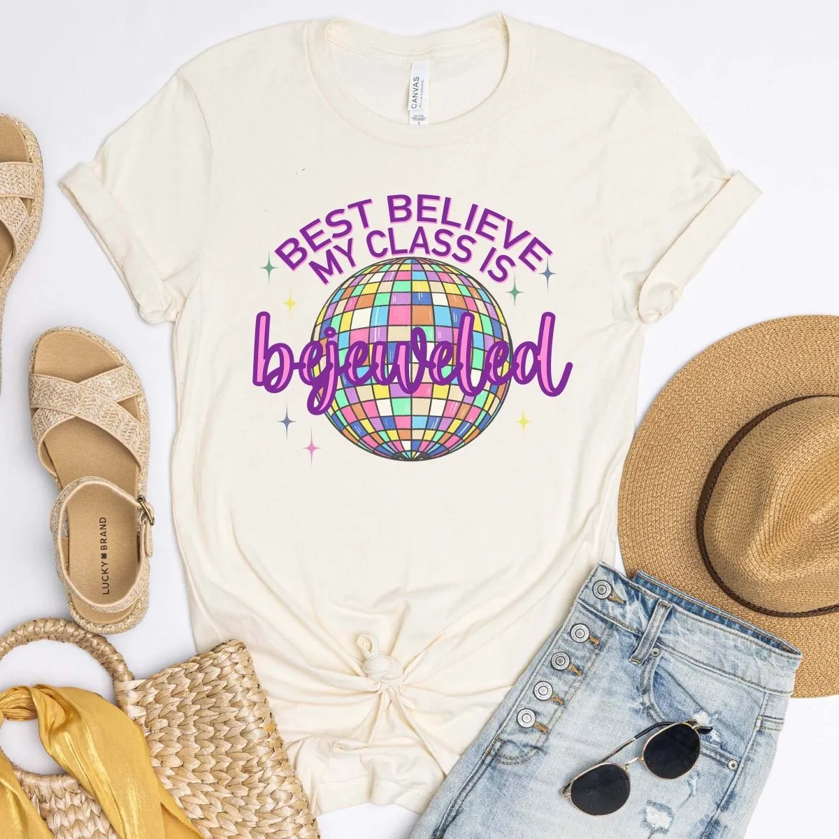 Best Be Believe My Class is Bejeweled Tee