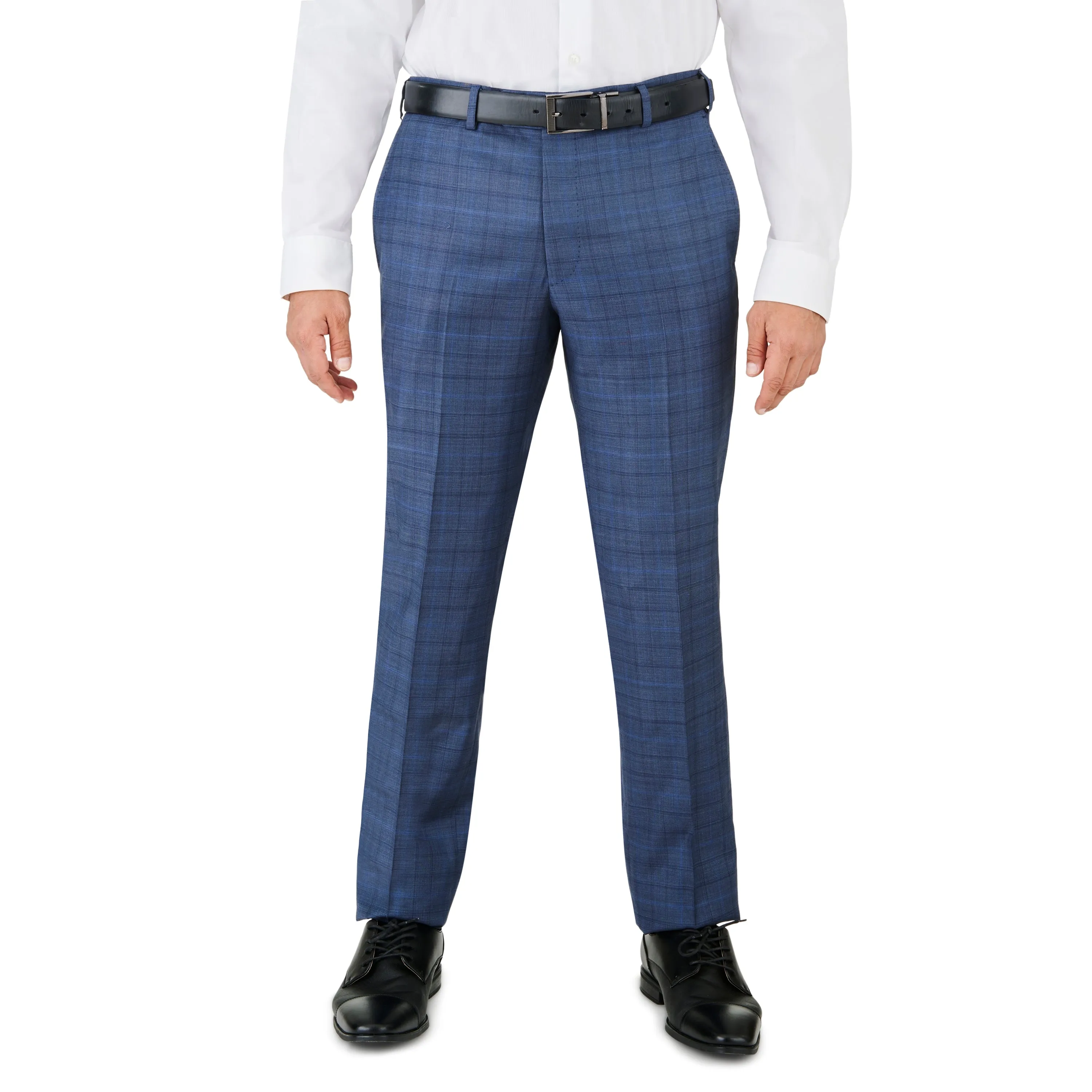 Blue Glen Plaid Check Suit