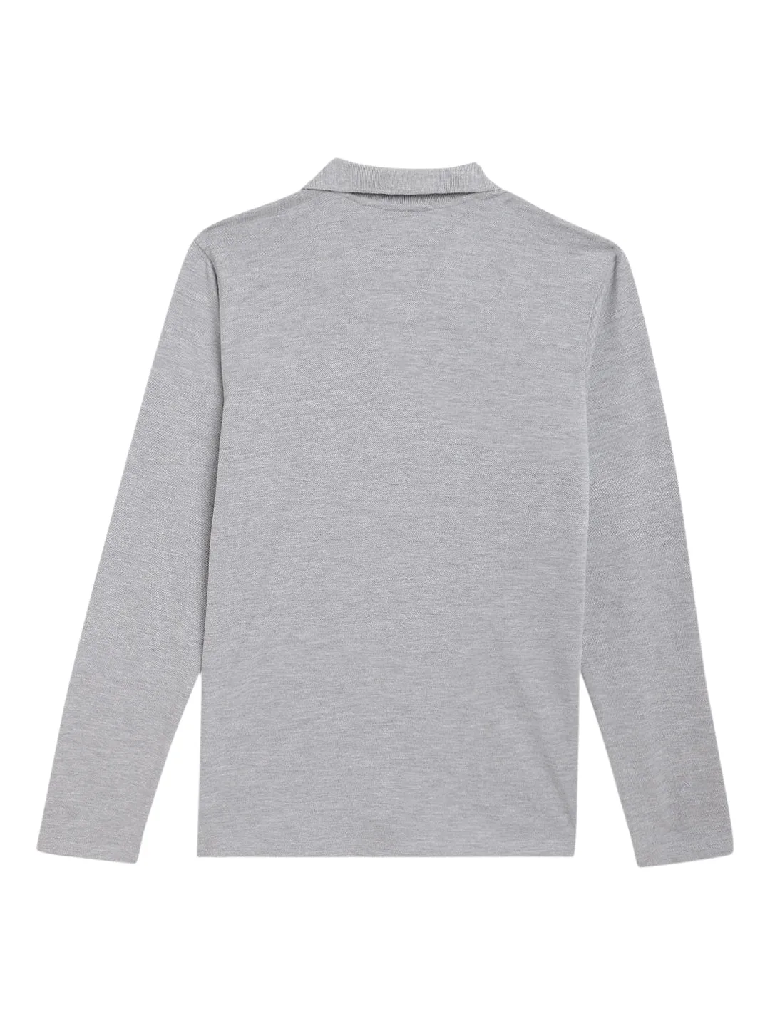 Boys Grey Melange T-Shirt