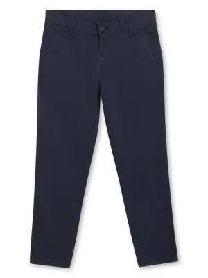 Boys Navy Blue Trouser