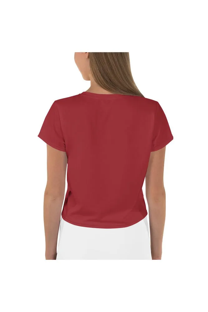 Brick-house red Crop Tee