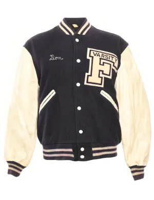 Button Front Team Jacket - M