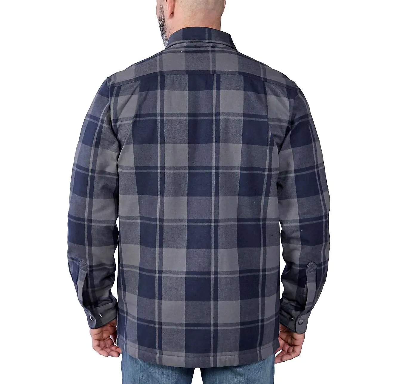 Carhartt Heavyweight Sherpa Lined Plaid Shirt Jacket