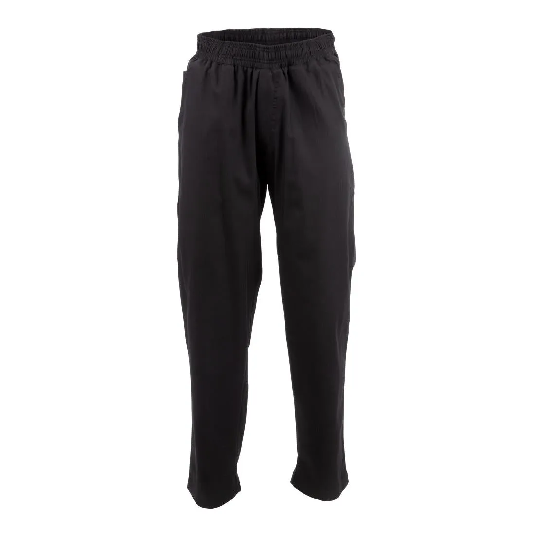 Chef Works Unisex Better Built Baggy Chefs Trousers Black XS