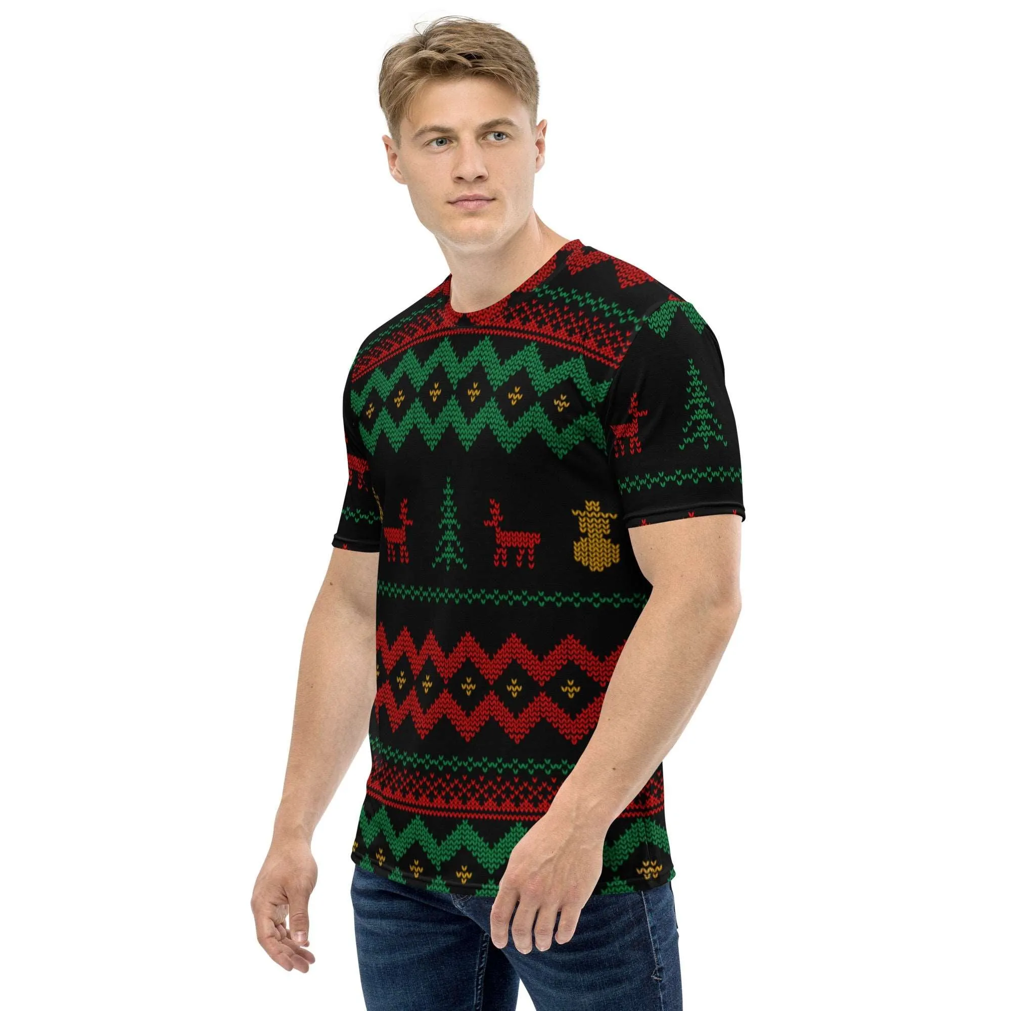 Christmas Merry Sweater Men's T-shirt