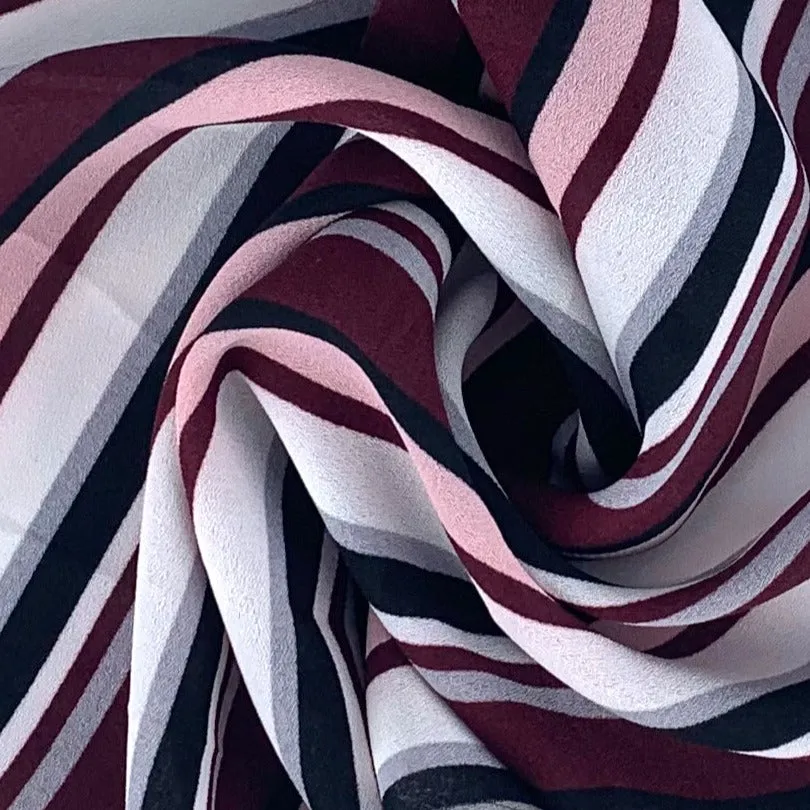 Cranberry Multi | Le Stripes By Nells - SKU 6967 #S182