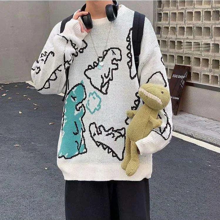 Dinosaur Knitted Sweater