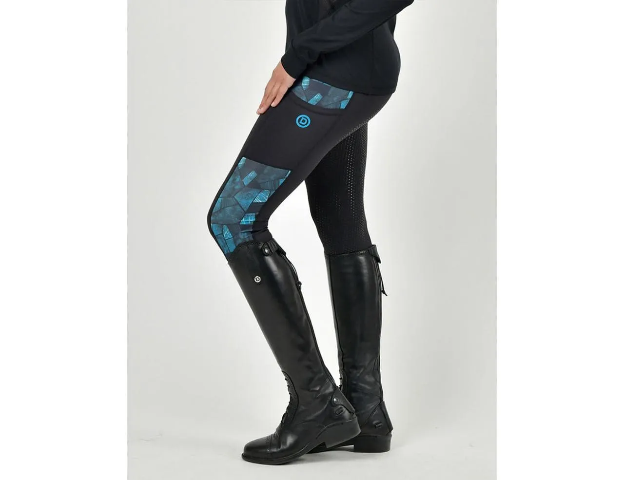 Dublin Zora Print Full Grip Tights