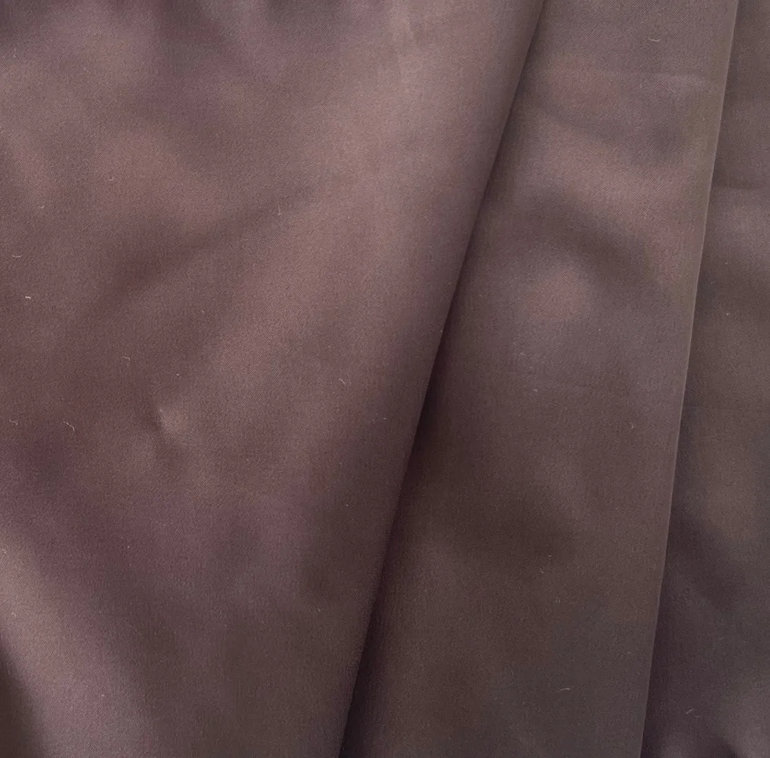 Elegant Mink Brown Stretch Rayon Viscose Satin (Made in Italy)