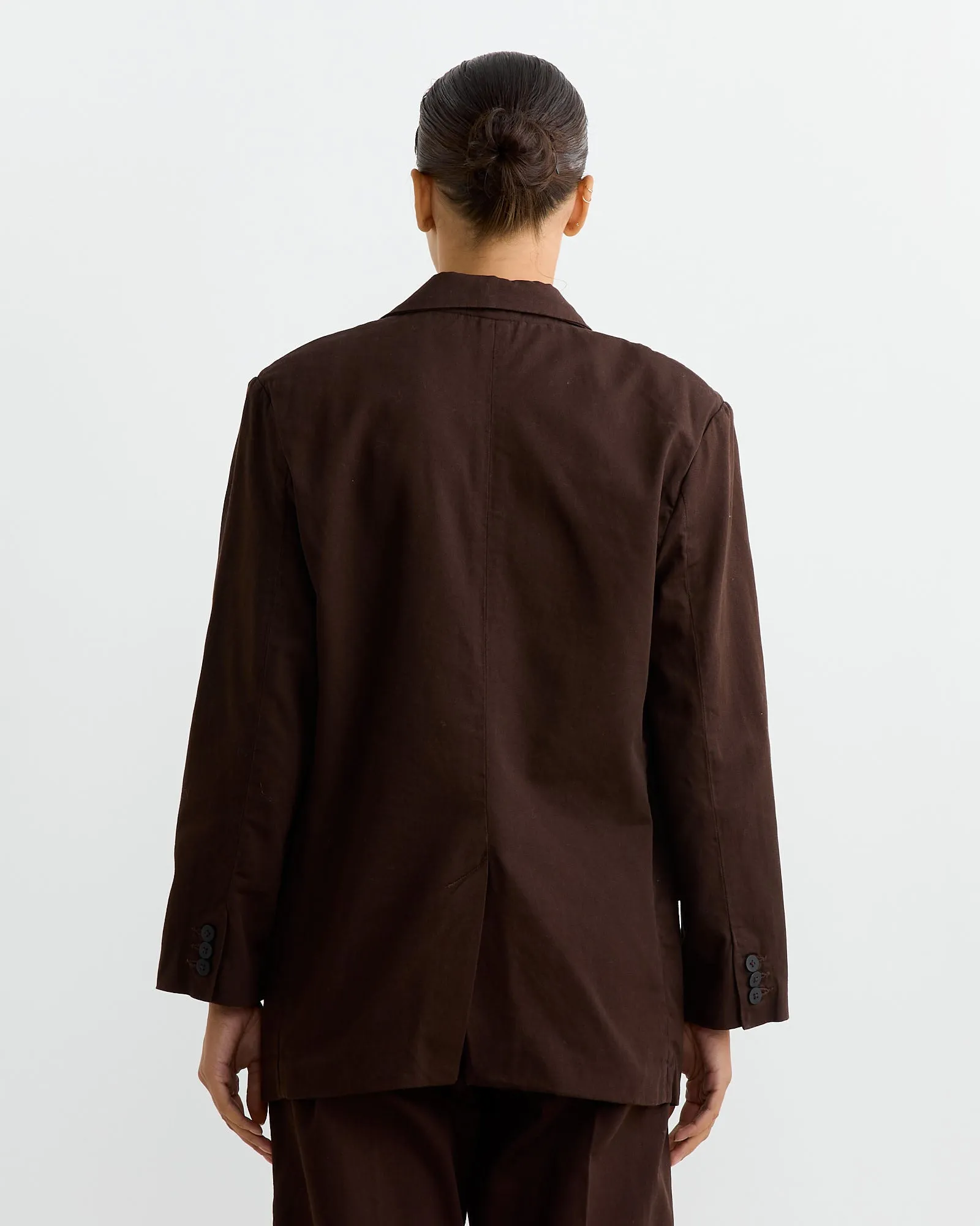 Fianna Blazer in Raisin