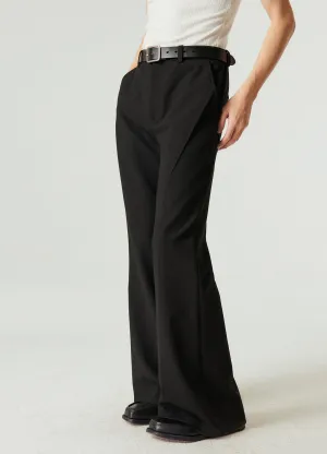 Flared Darted Trousers