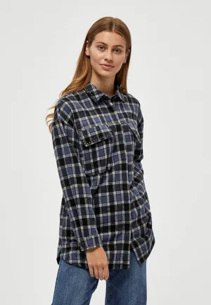 Gaia Shirt Jacket - DRESS BLUES PR