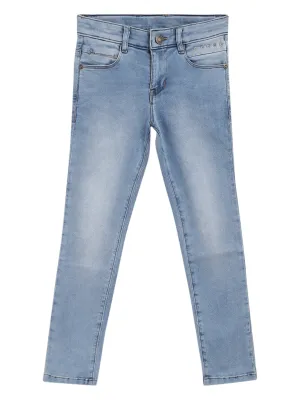 Girls Light Mercerised Denim