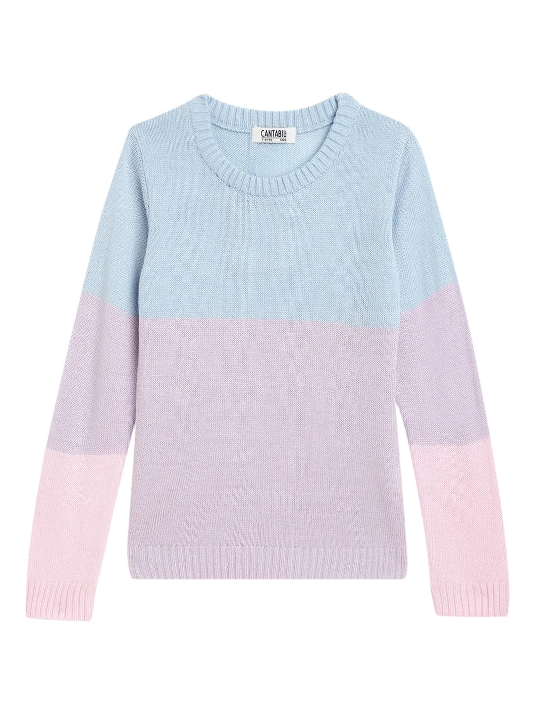 Girls Sky Blue Sweater