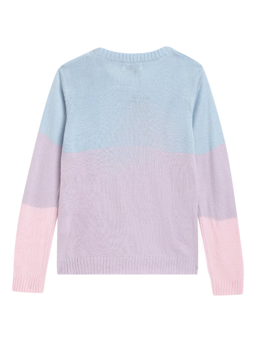 Girls Sky Blue Sweater