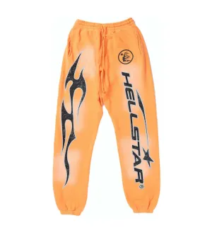 Hellstar Fire Orange Sweatpants