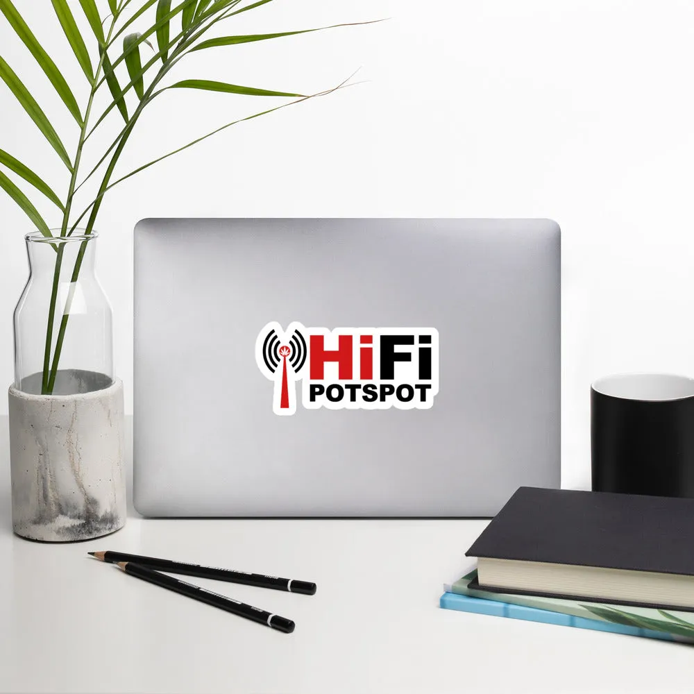 HiFi Pot Spot Sticker - Exclusive Weed Decor | Magic Leaf Tees