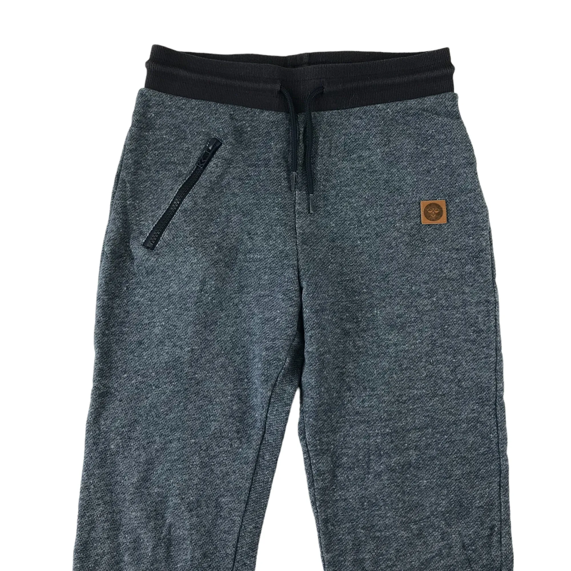 Hummel joggers 11-12 years blueish grey straight legs cotton