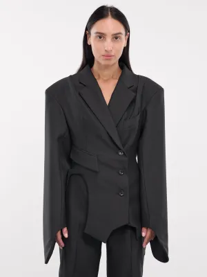 Inverse Tailored Jacket (444-149-BLACK)