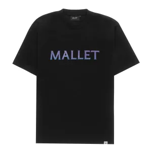 Iridescent Logo Tee Organic Black