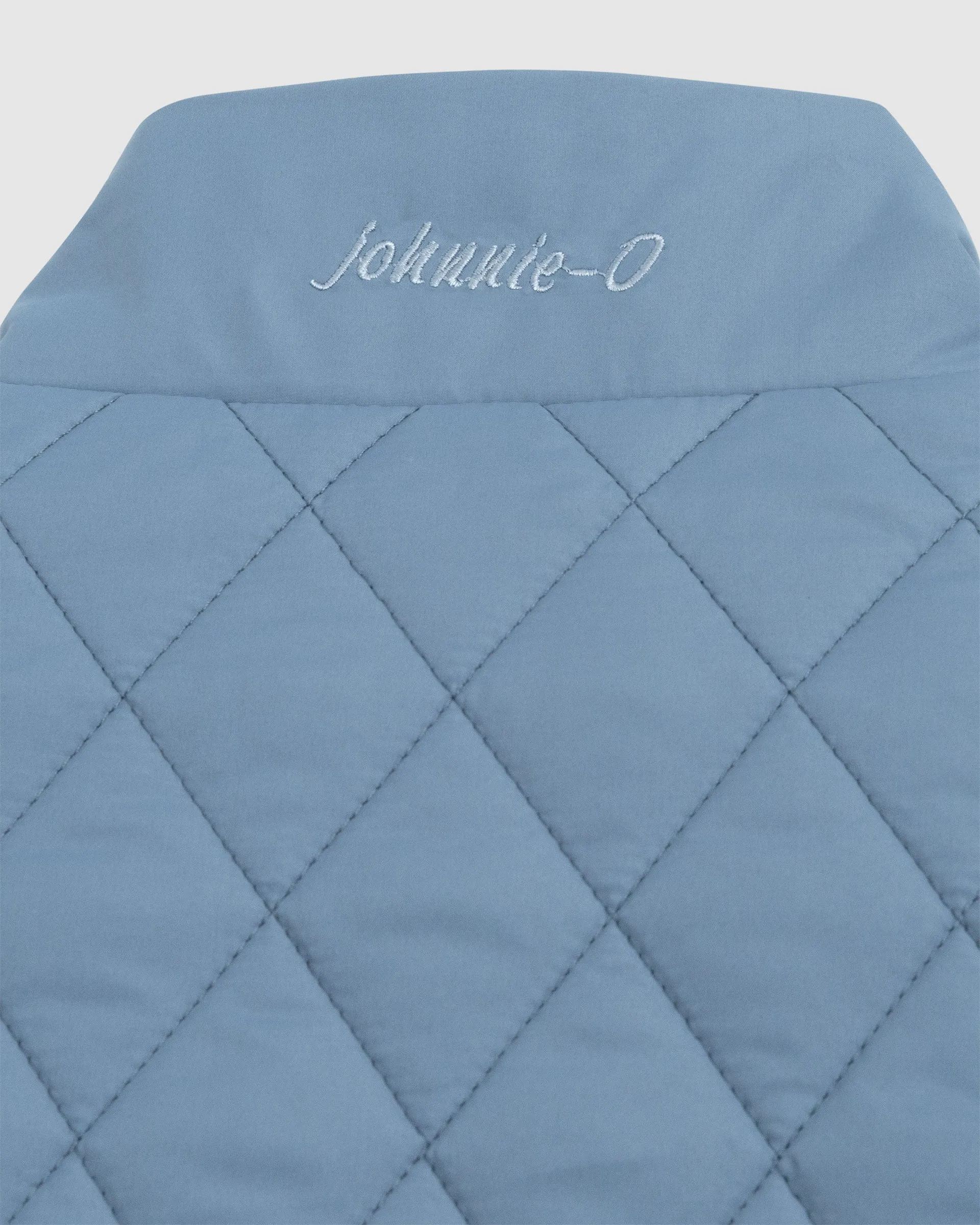 Juno Quilted Snap Jacket in Sailor by Johnnie-O