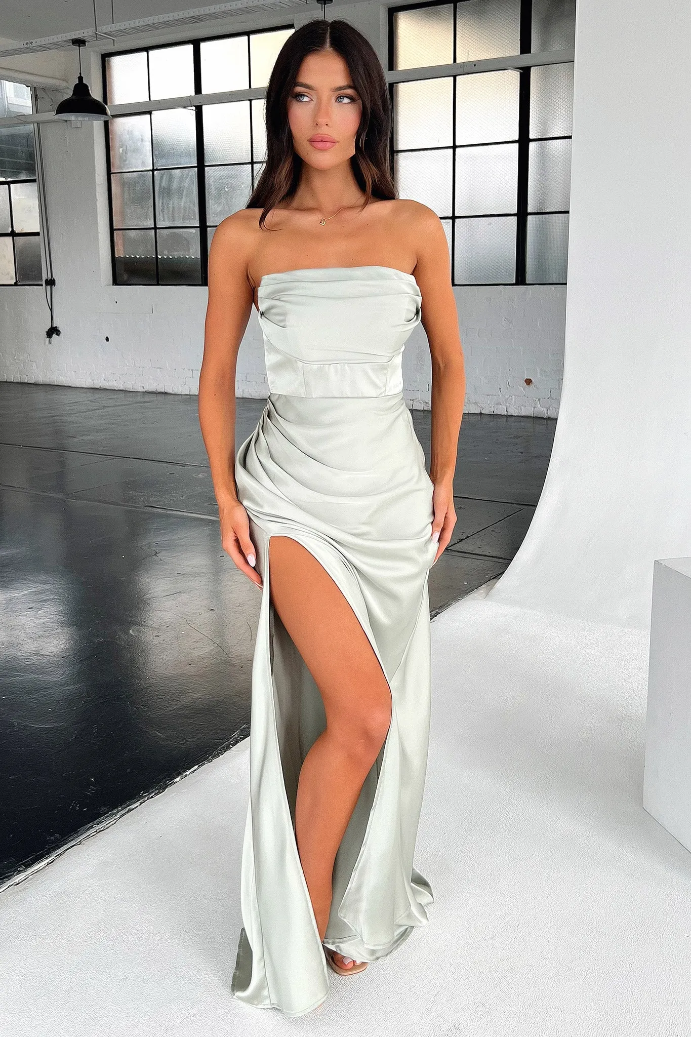 Lola Maxi Dress - Sage