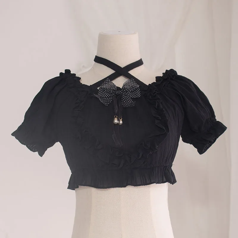 Lolita Cropped Blouse