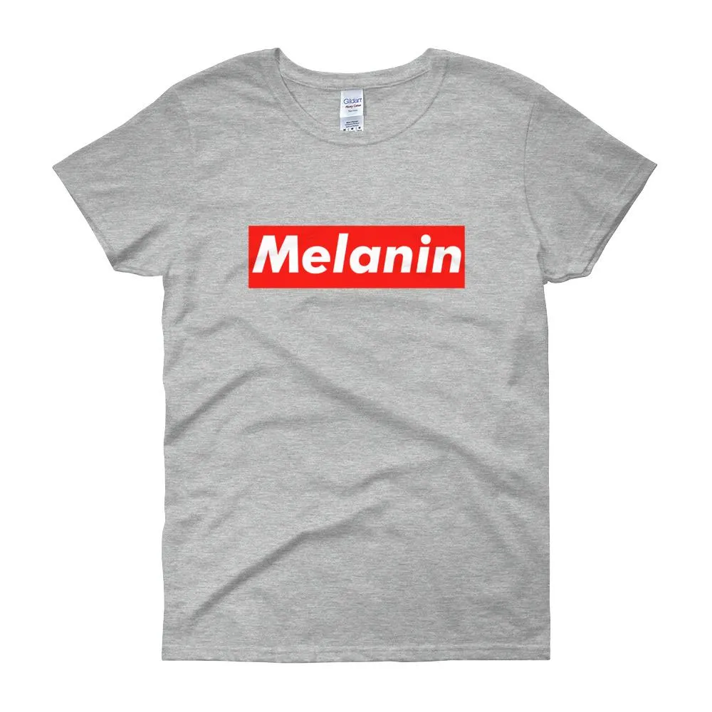 Melanin (Tag) - Women's short sleeve t-shirt