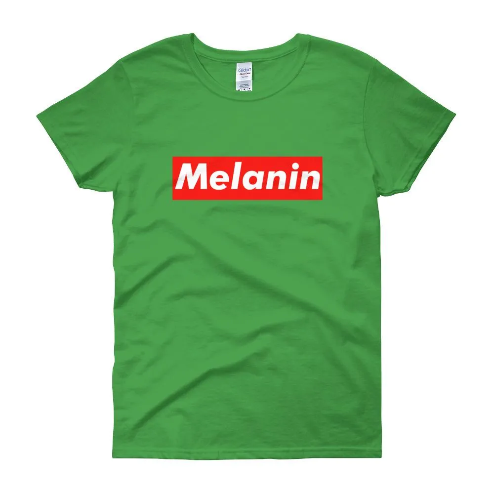 Melanin (Tag) - Women's short sleeve t-shirt