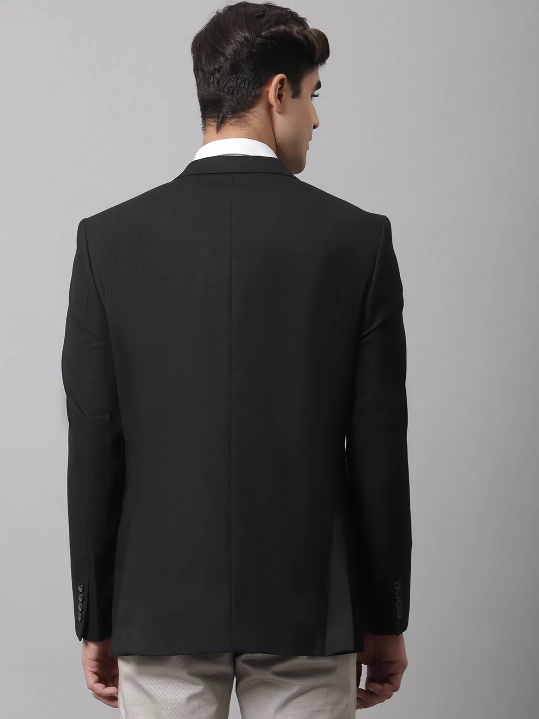 Men Black Formal Blazer