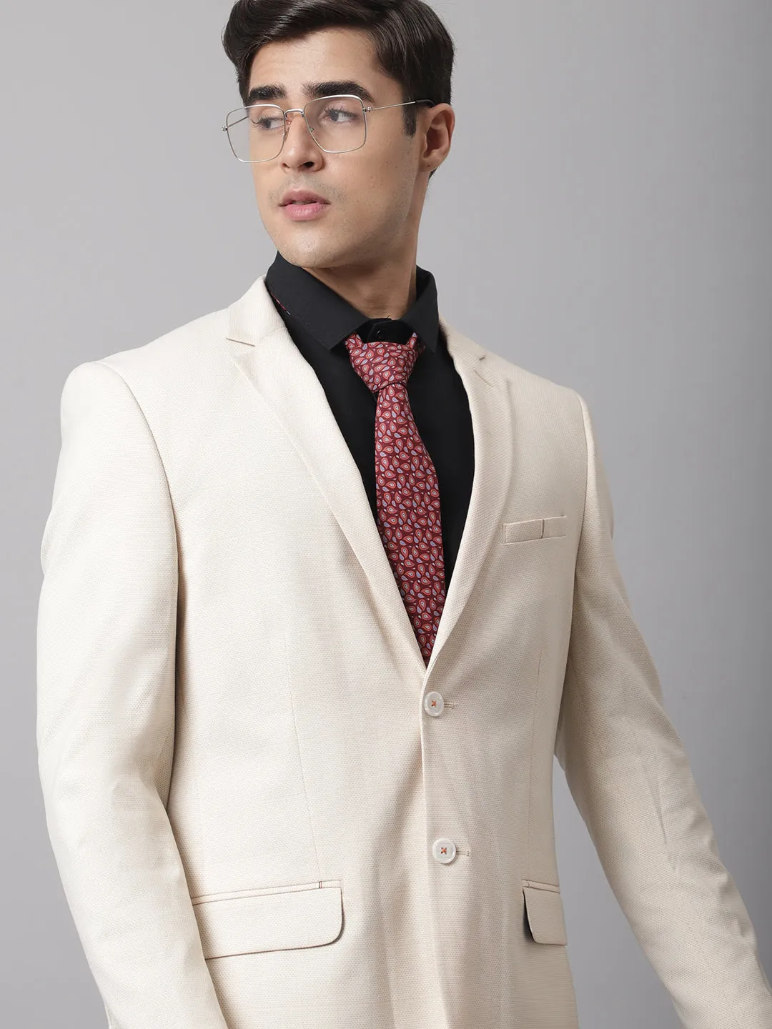 Men Fawn Formal Blazer