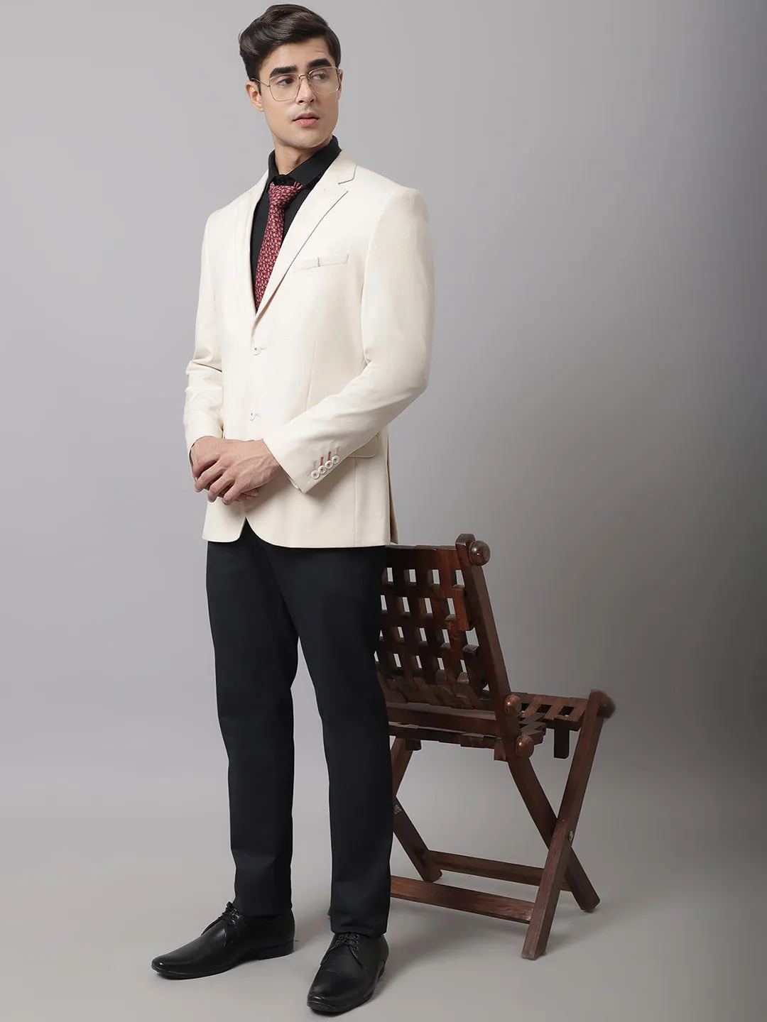 Men Fawn Formal Blazer