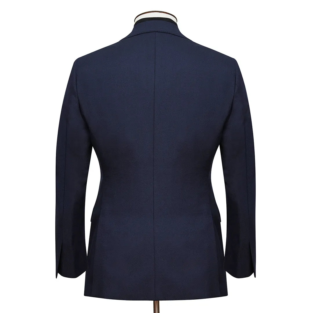 Midnight Hopsack Blazer