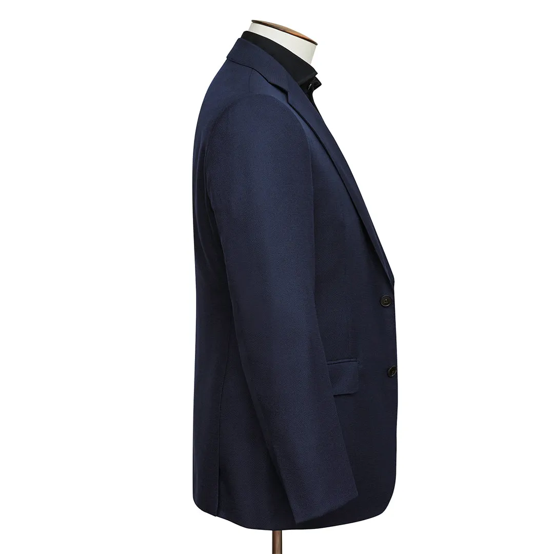 Midnight Hopsack Blazer