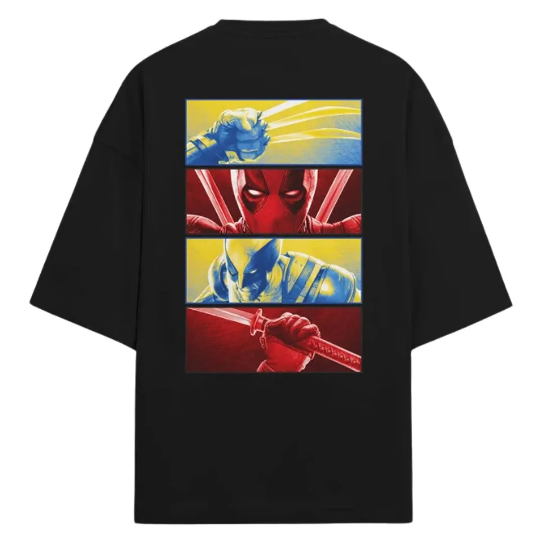 Mutant Showdown - Marvel Official Oversized T-Shirt