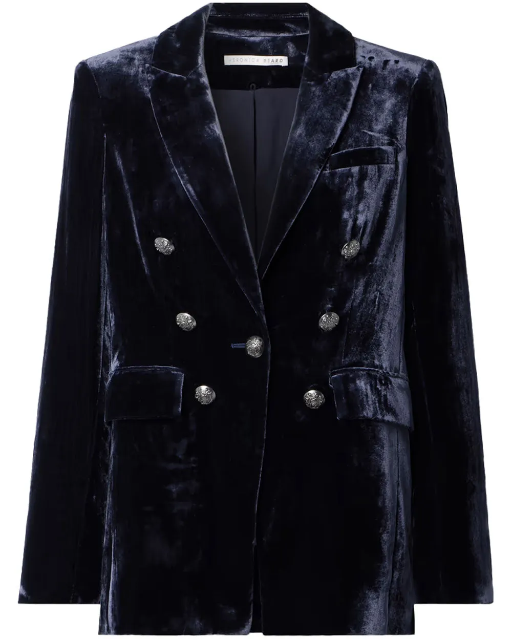 Navy Velvet Gaya Dickey Jacket