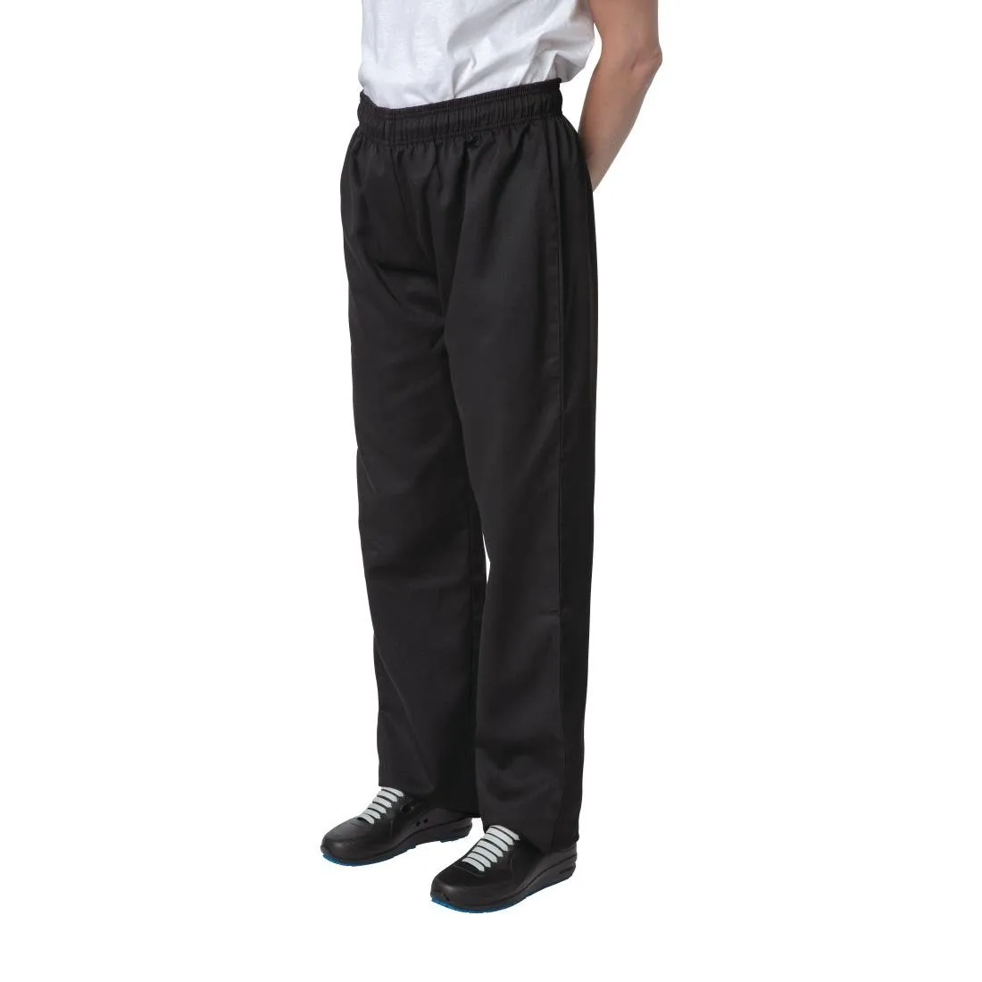 Nisbets Essentials Chef Trousers Black XS - BB477-XS