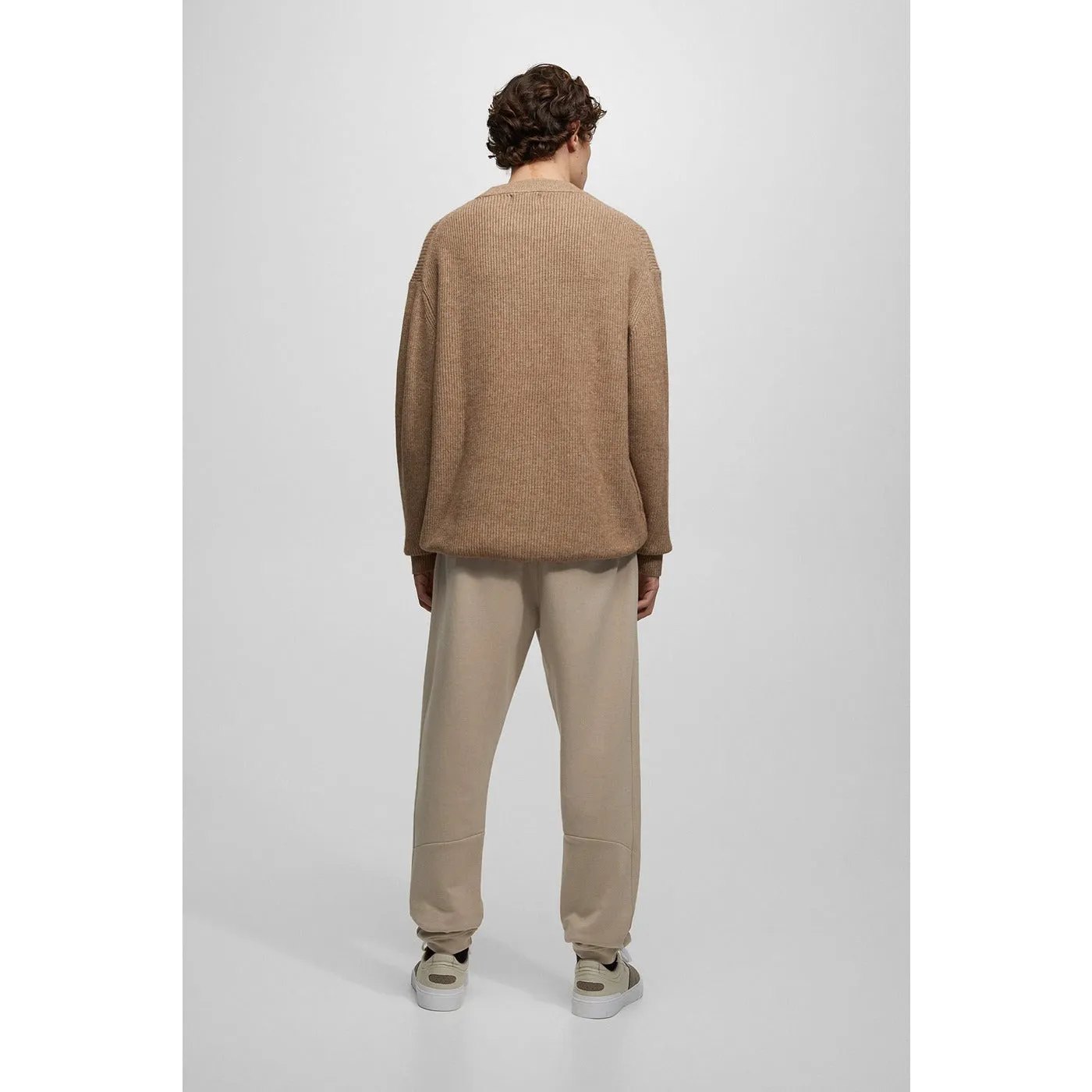 PB Beige Joggers with Zip