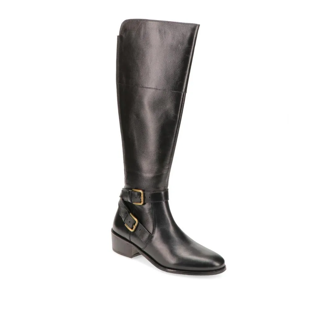 Phoebe Standard Fit Leather Knee High Boots - PHOEBEM / 320 895