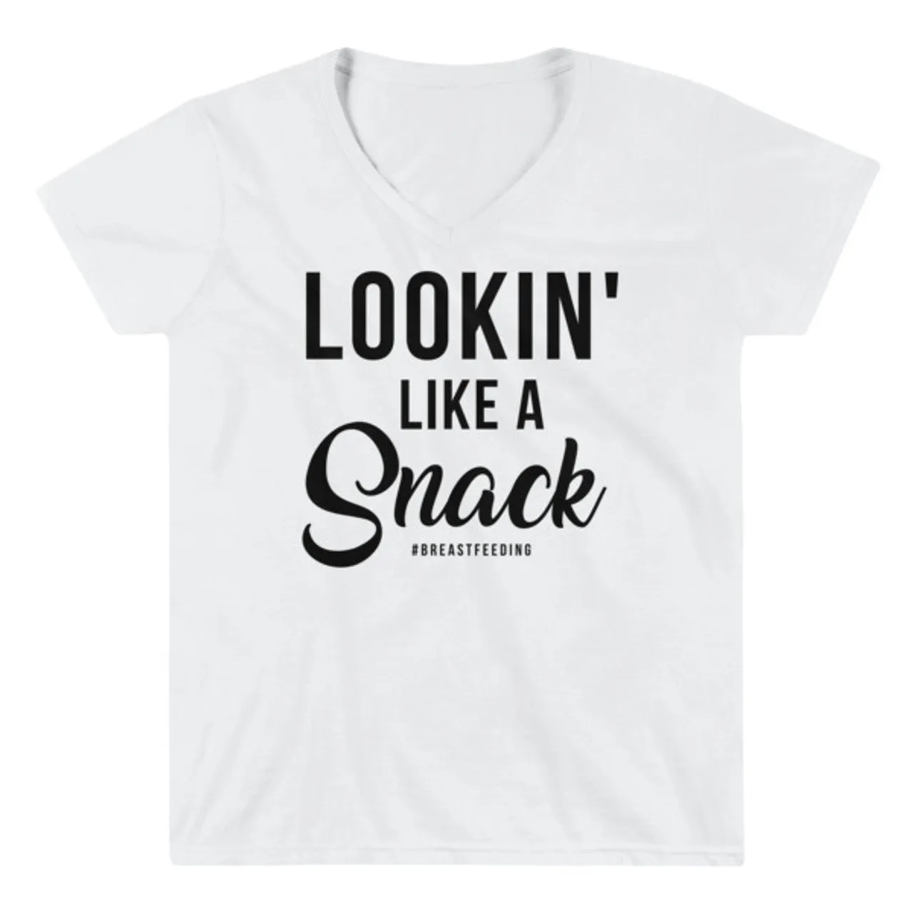 "Snack" V-Neck Shirt