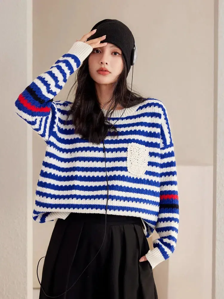 Striped Knitted Sweater