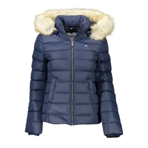 Tommy Hilfiger Blue Polyester Women Jacket