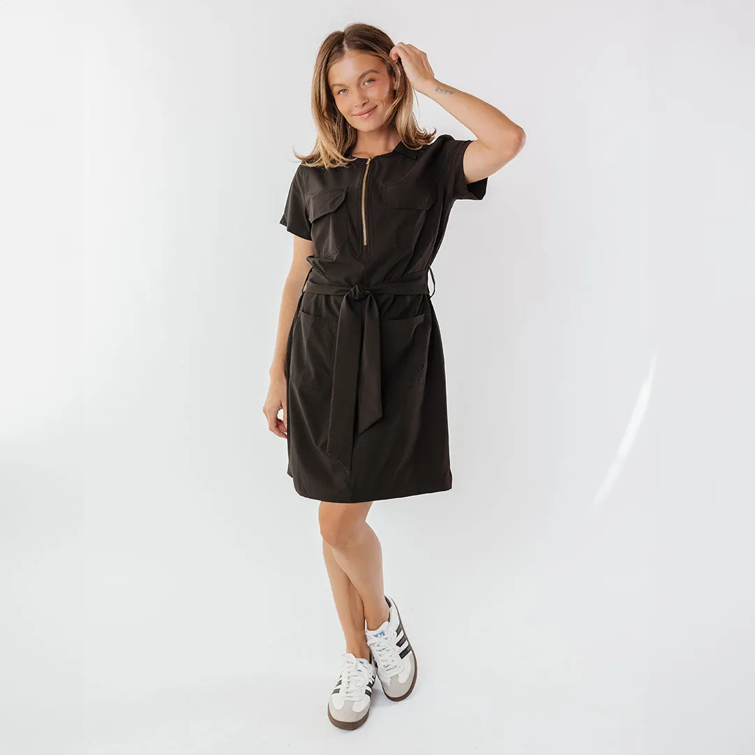 Vineyard Dress, Black