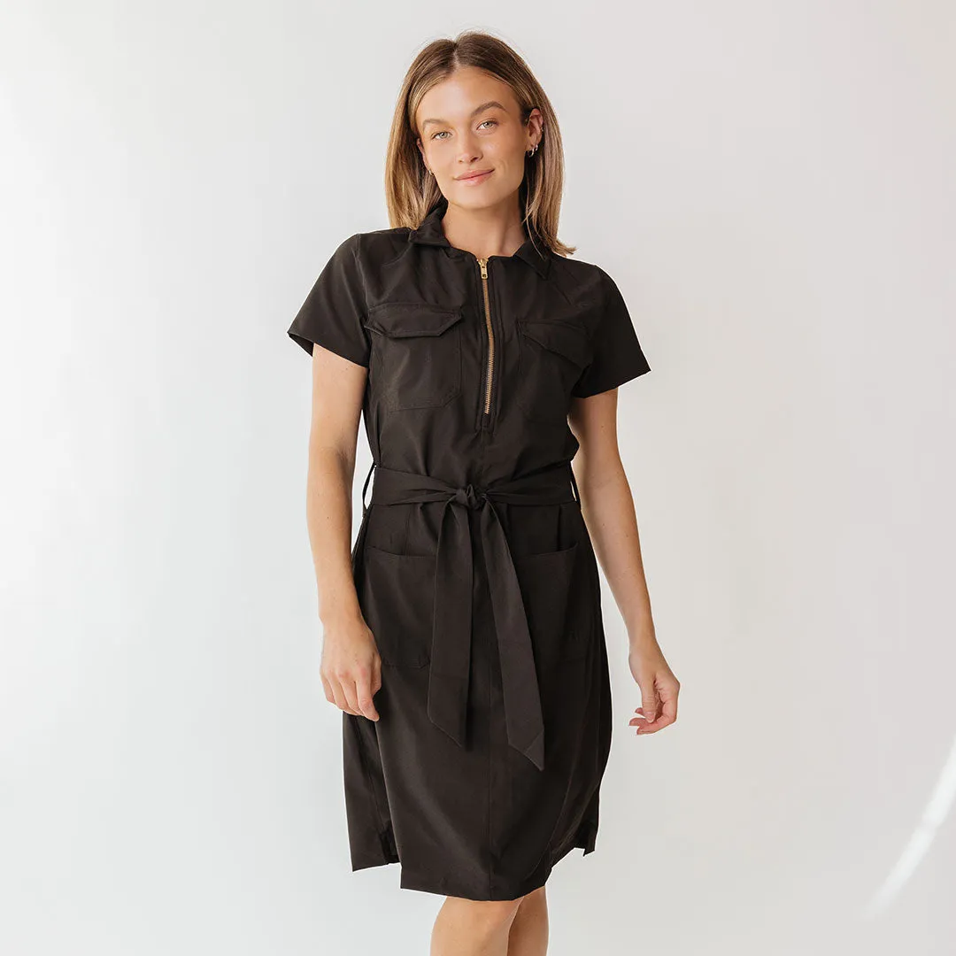 Vineyard Dress, Black